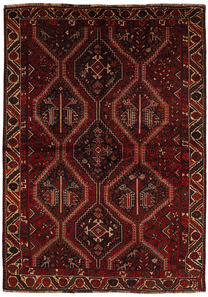 Perzisch tapijt Shiraz 254x179 254x179, Perzisch tapijt Handgeknoopte