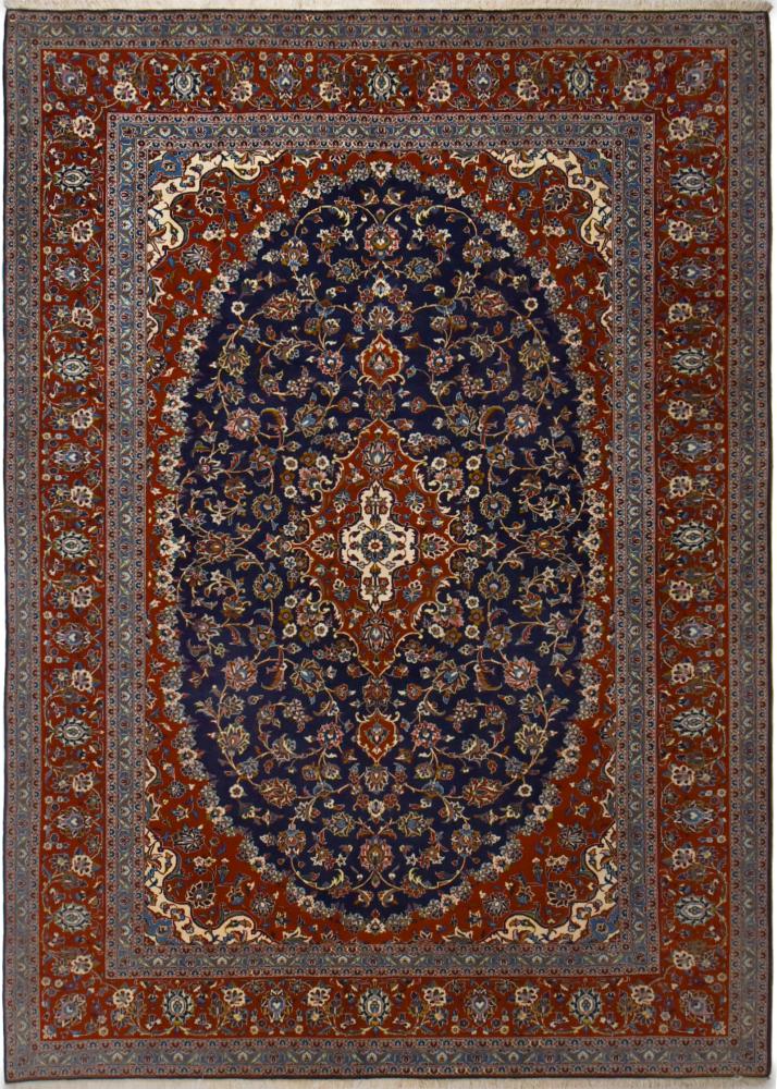 Tapete persa Keshan 349x254 349x254, Tapete persa Atado à mão