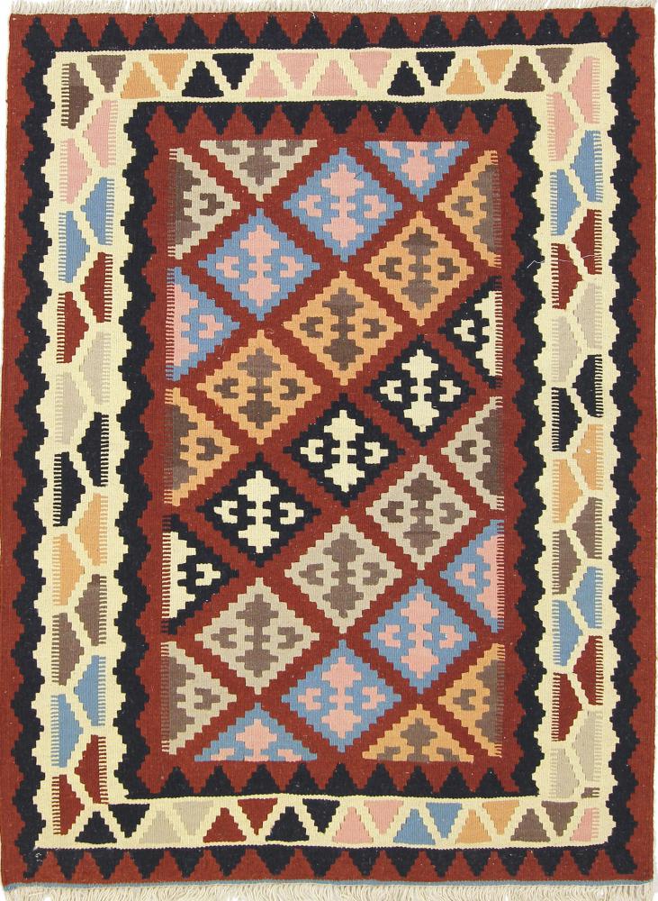 Tapete persa Kilim Fars 145x108 145x108, Tapete persa Tecido à mão