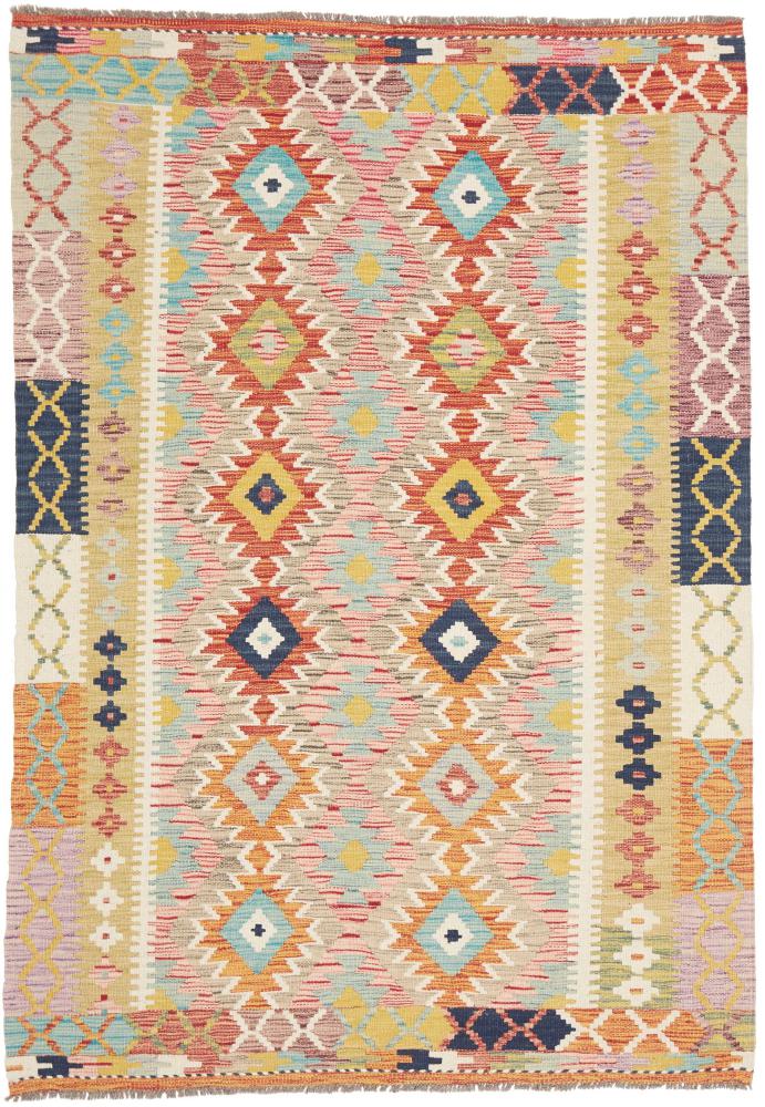 Alfombra afgana Kilim Afghan 183x126 183x126, Alfombra persa Tejido a mano