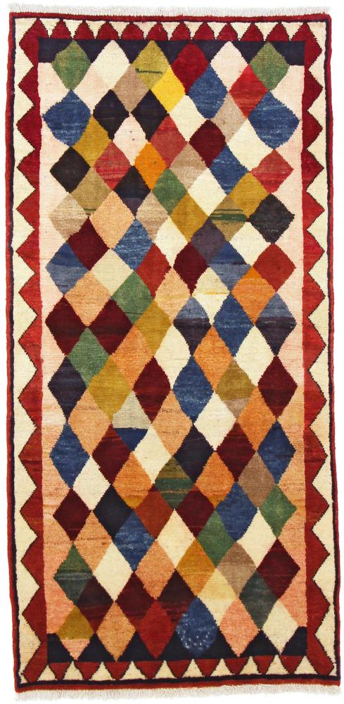 Tapete persa Ghashghai 165x81 165x81, Tapete persa Atado à mão