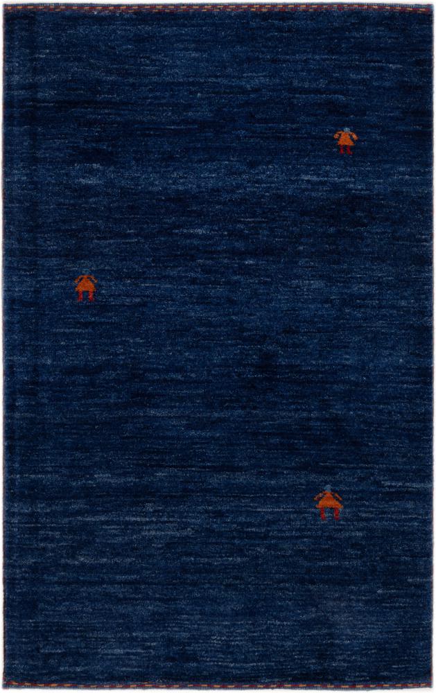 Tapete persa Persa Gabbeh Kashkuli Banafsheh 115x73 115x73, Tapete persa Atado à mão