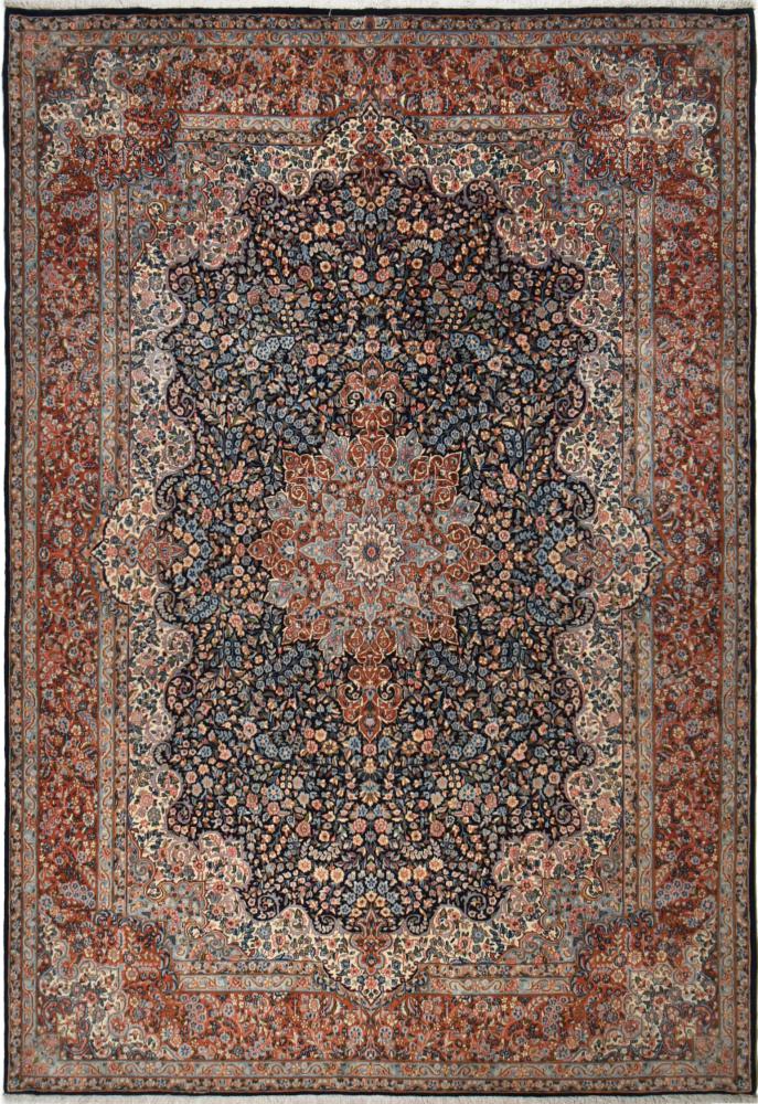Tapete persa Kerman Rafsanjan 354x241 354x241, Tapete persa Atado à mão