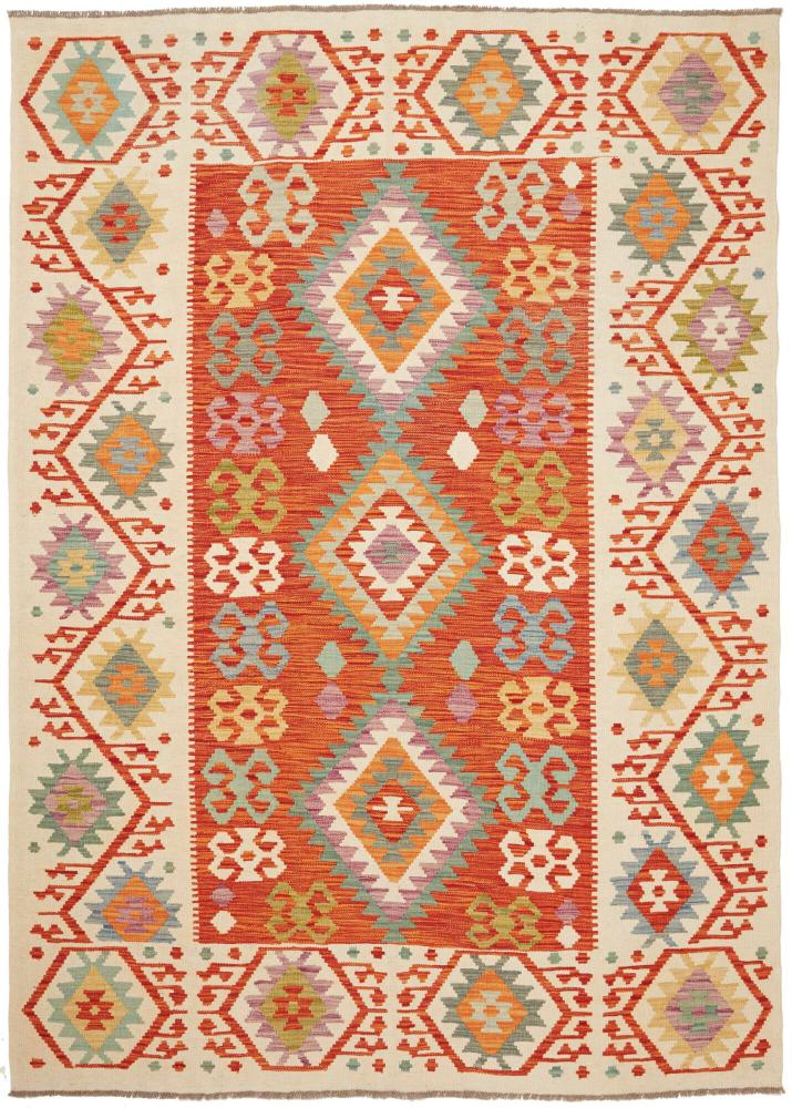 Tapete afegão Kilim Afegão 239x172 239x172, Tapete persa Tecido à mão