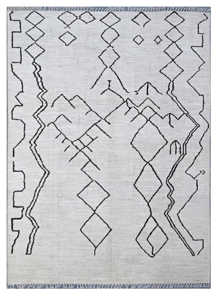 Tapete do Paquistão Berber Contemporary 338x252 338x252, Tapete persa Feito à mão