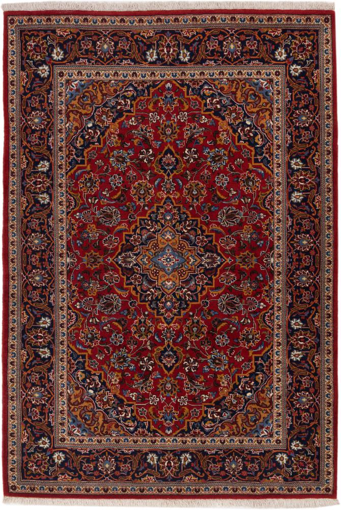 Tapis persan Kashan 220x153 220x153, Tapis persan Noué à la main