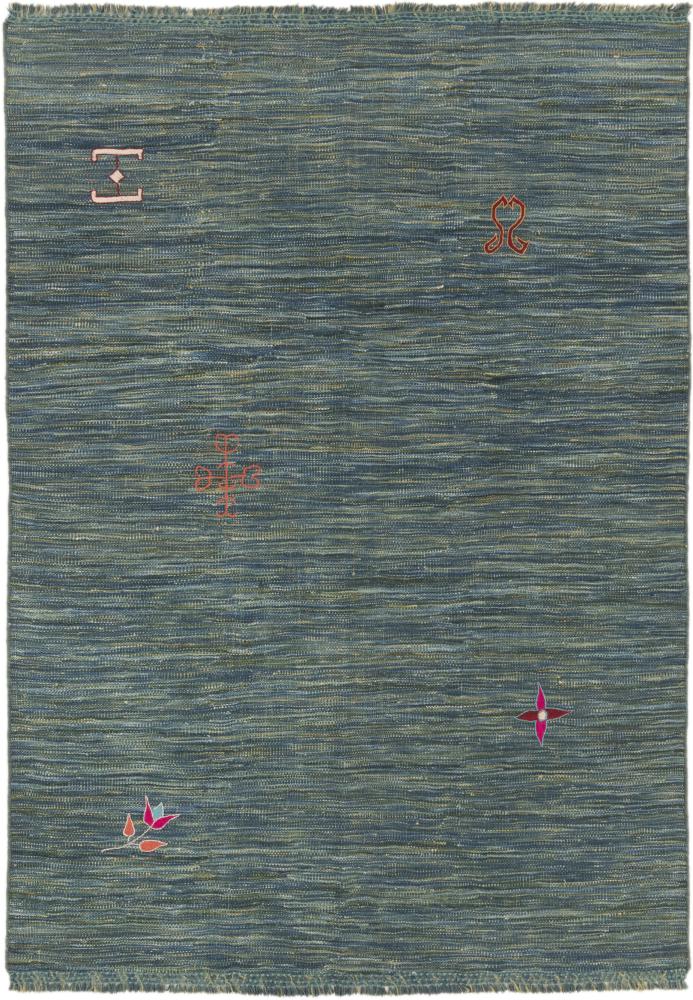 Tappeto Afgano Kilim Afghan Design 202x140 202x140, Tappeto persiano Tessuto a mano