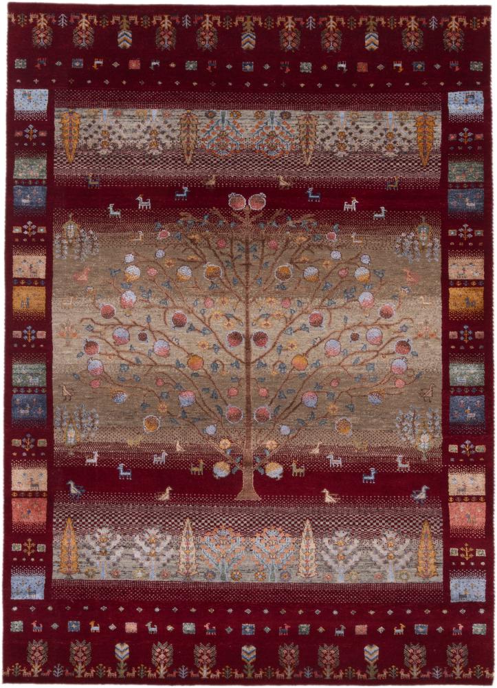 Indiaas tapijt Gabbeh Loribaft 220x161 220x161, Perzisch tapijt Handgeknoopte