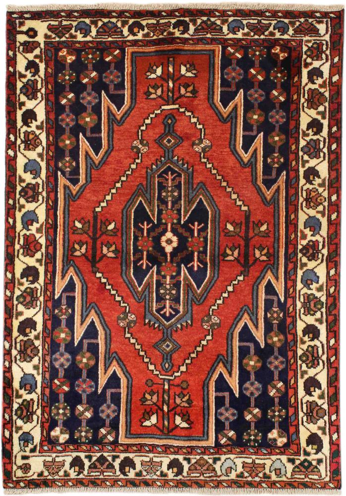 Persian Rug Hamadan 153x114 153x114, Persian Rug Knotted by hand