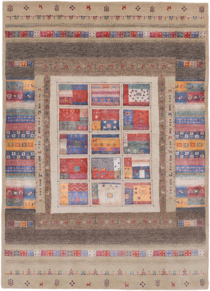 Indiaas tapijt Gabbeh Loribaft 206x147 206x147, Perzisch tapijt Handgeknoopte