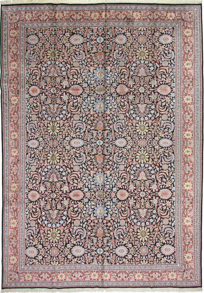 Tappeto indiano Cachemire di Seta 339x242 339x242, Tappeto persiano Annodato a mano