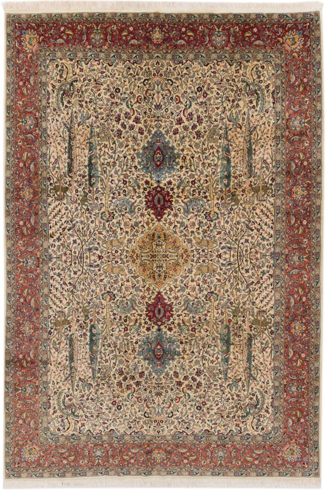 Indiaas tapijt Sarough 354x246 354x246, Perzisch tapijt Handgeknoopte