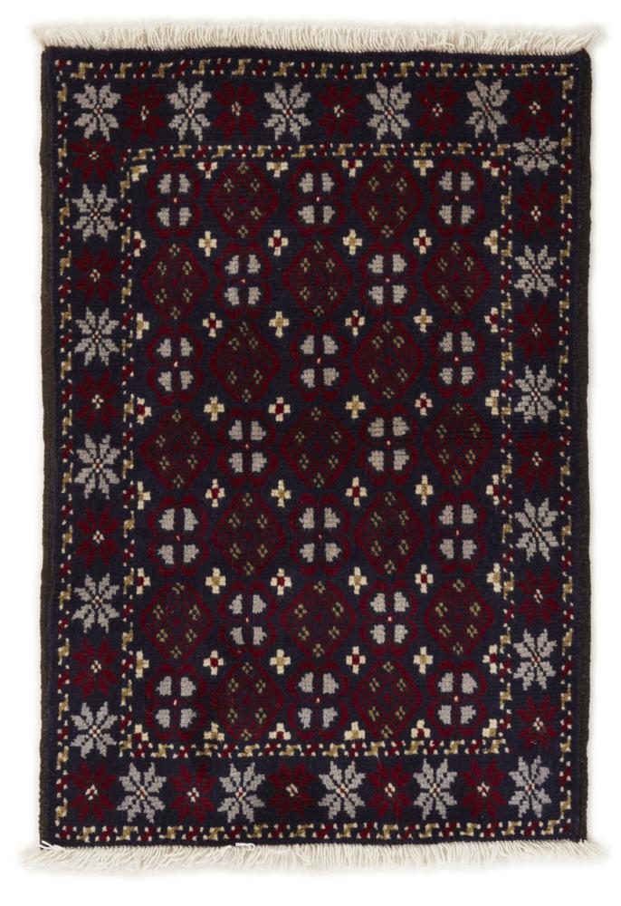Tapis persan Baloutche 90x61 90x61, Tapis persan Noué à la main