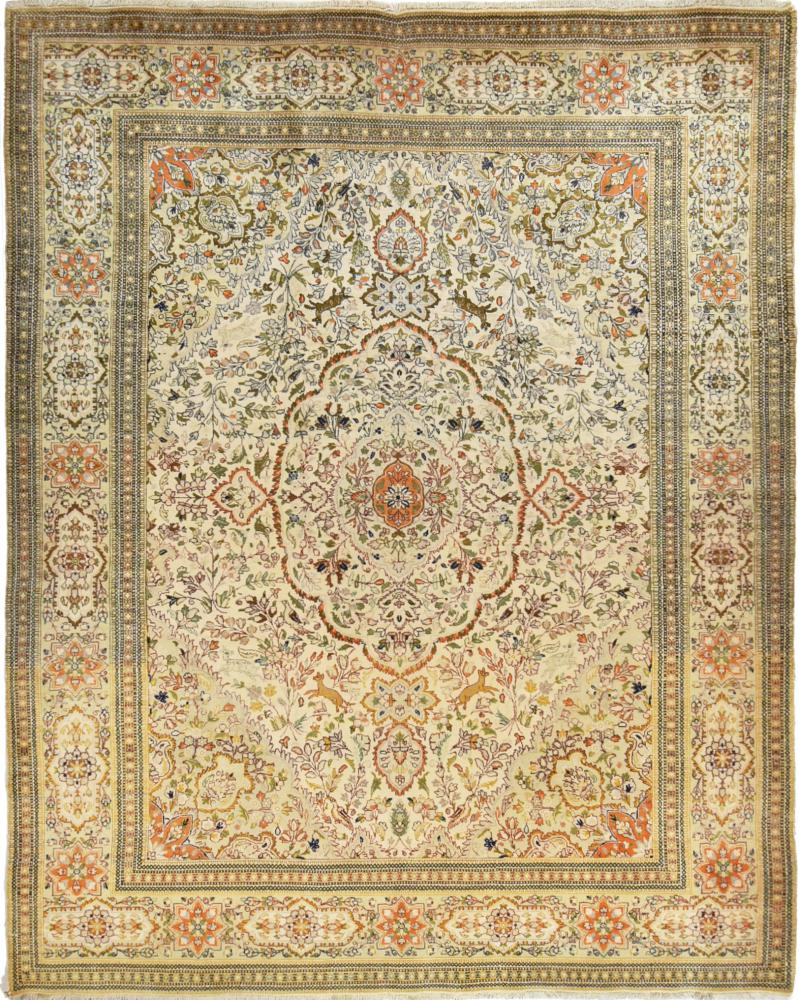 Tappeto persiano Tabriz Tabatabai 351x279 351x279, Tappeto persiano Annodato a mano