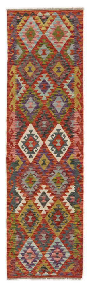 Pakistaans tapijt Kilim Afghan 297x87 297x87, Perzisch tapijt Handgeweven