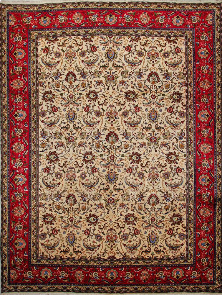 Alfombra persa Tabriz 392x301 392x301, Alfombra persa Hecho a mano