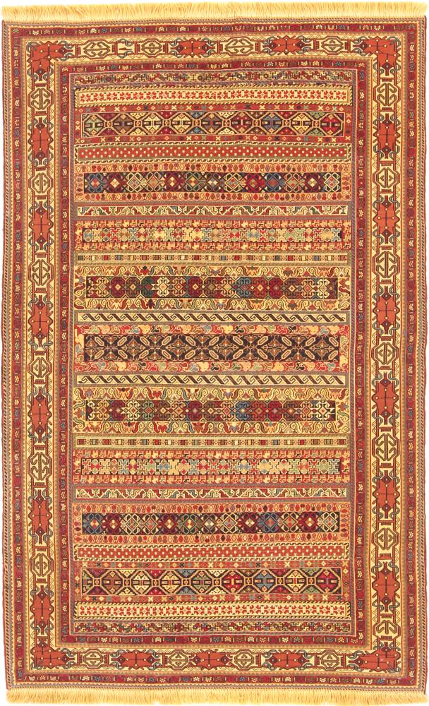 Tapete persa Kilim Soozani 186x114 186x114, Tapete persa Tecido à mão