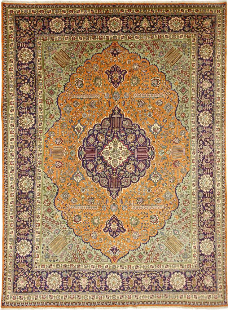 Tapete persa Tabriz 405x301 405x301, Tapete persa Atado à mão