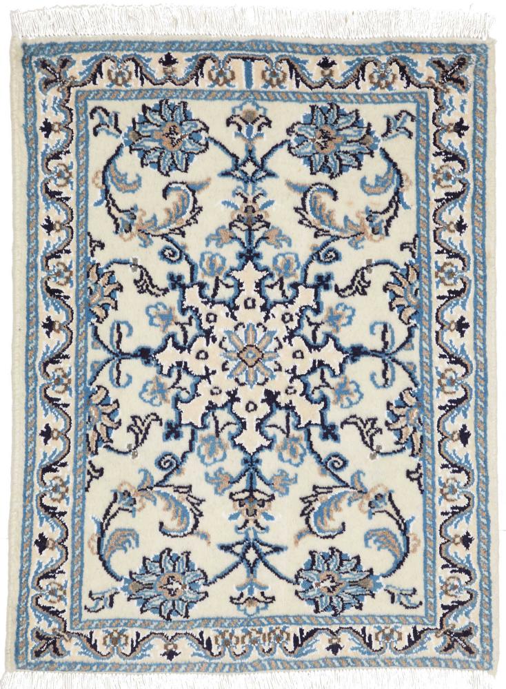 Tapis persan Naïn 91x59 91x59, Tapis persan Noué à la main