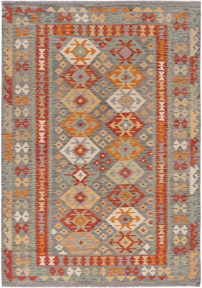 Afghaans tapijt Kilim Afghan 241x171 241x171, Perzisch tapijt Handgeweven