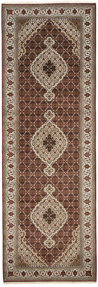 Indisk teppe Indo Tabriz Mahi 362x120 362x120, Persisk teppe Knyttet for hånd