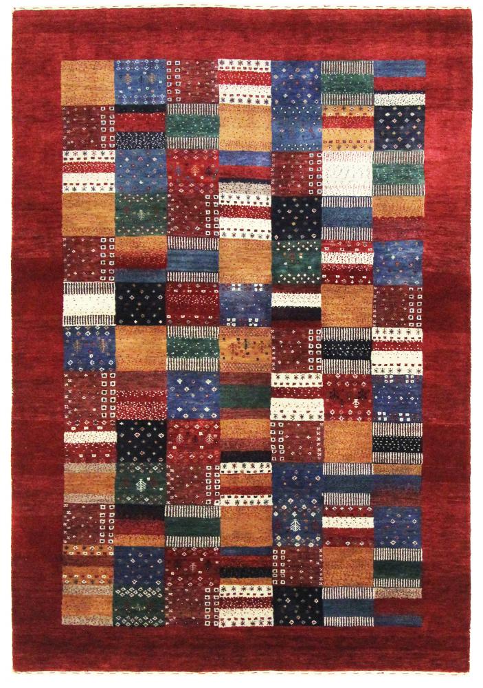 Tapete indiano Gabbeh Loribaft 207x144 207x144, Tapete persa Atado à mão