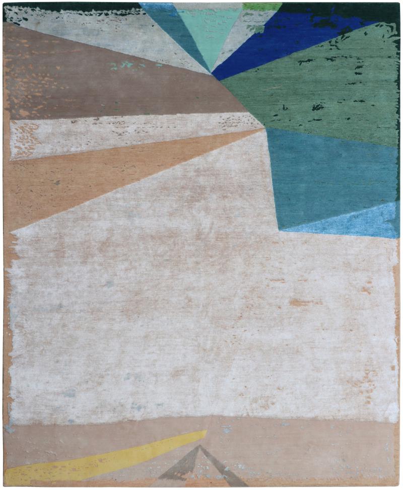 Tapis indien Sadraa 305x252 305x252, Tapis persan Noué à la main