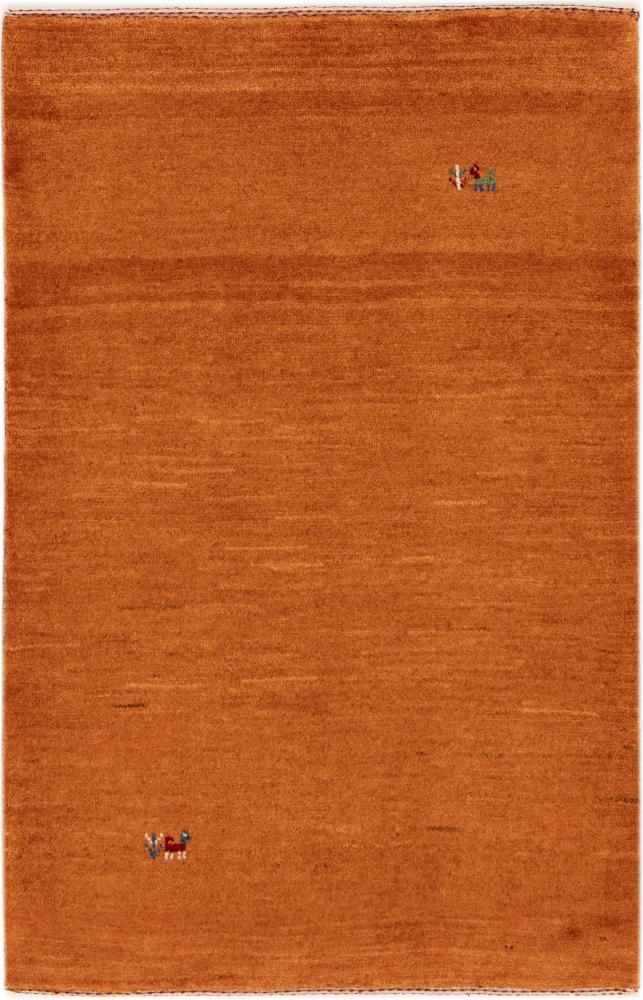 Tapete persa Persa Gabbeh Kashkuli Banafsheh 122x81 122x81, Tapete persa Atado à mão