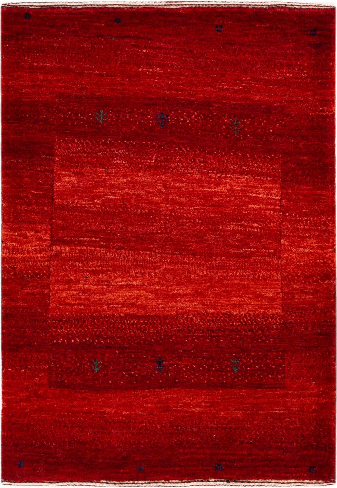 Alfombra persa Persia Gabbeh Loribaft Atash 89x63 89x63, Alfombra persa Anudado a mano
