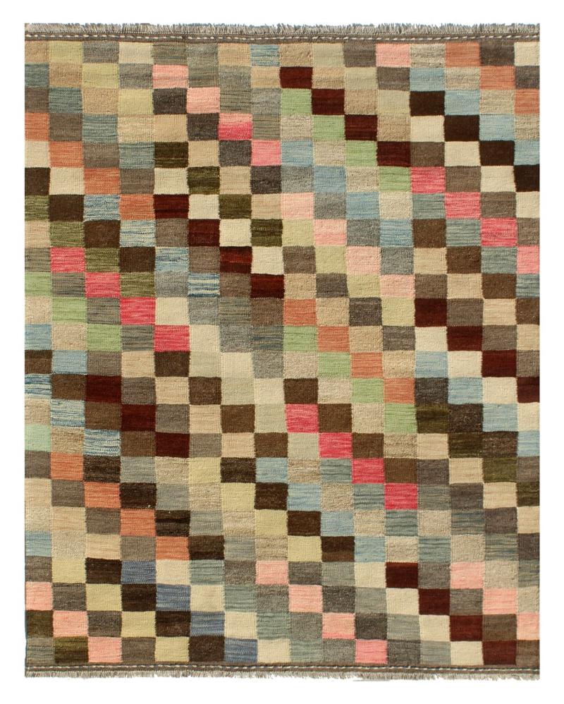 Afghan rug Kilim Afghan Heritage 6'8"x5'0" 6'8"x5'0", Persian Rug Woven by hand