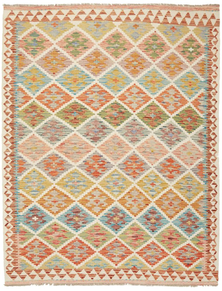 Tapete afegão Kilim Afegão 200x154 200x154, Tapete persa Tecido à mão