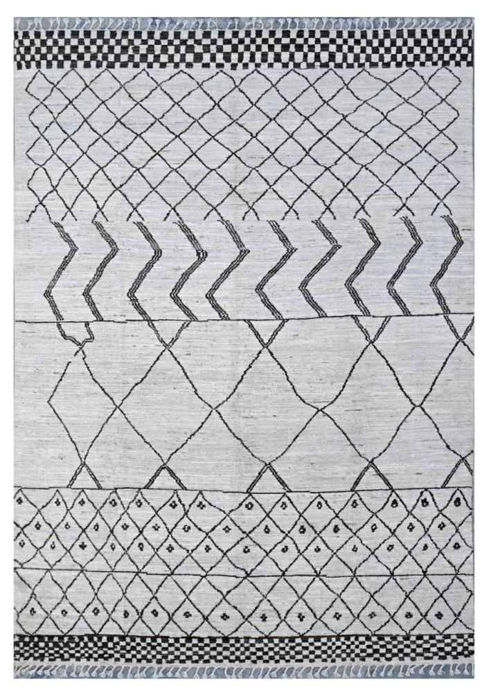 Tappeto pakistano Berber Contemporary 341x247 341x247, Tappeto persiano Annodato a mano