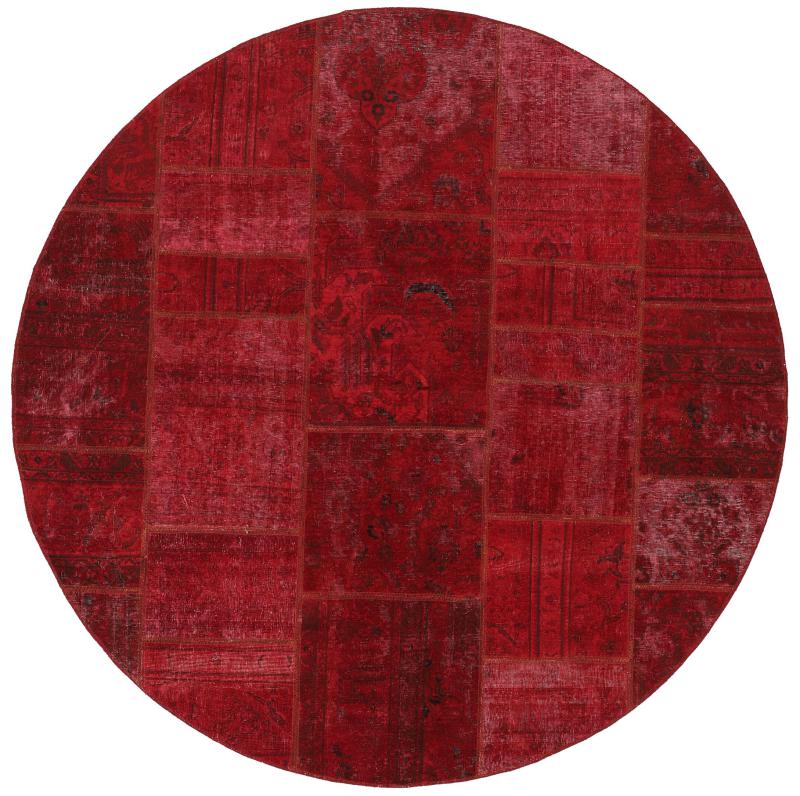 Περσικό χαλί Patchwork 251x249 251x249, Περσικό χαλί Οι κόμποι έγιναν με το χέρι