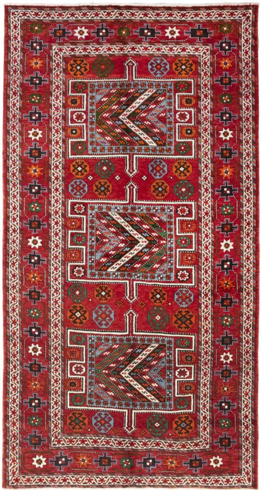 Persian Rug Turkaman 285x148 285x148, Persian Rug Knotted by hand
