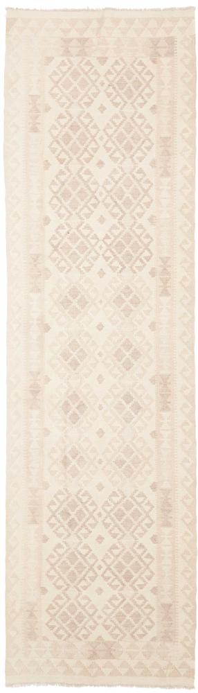 Afghanischer Teppich Kelim Afghan 9'3"x2'7" 9'3"x2'7", Perserteppich Handgewebt