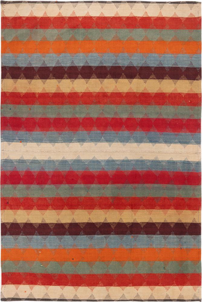 Περσικό χαλί Κιλίμ Fars Jajim παλαιός 155x102 155x102, Περσικό χαλί Χειροποίητη ύφανση