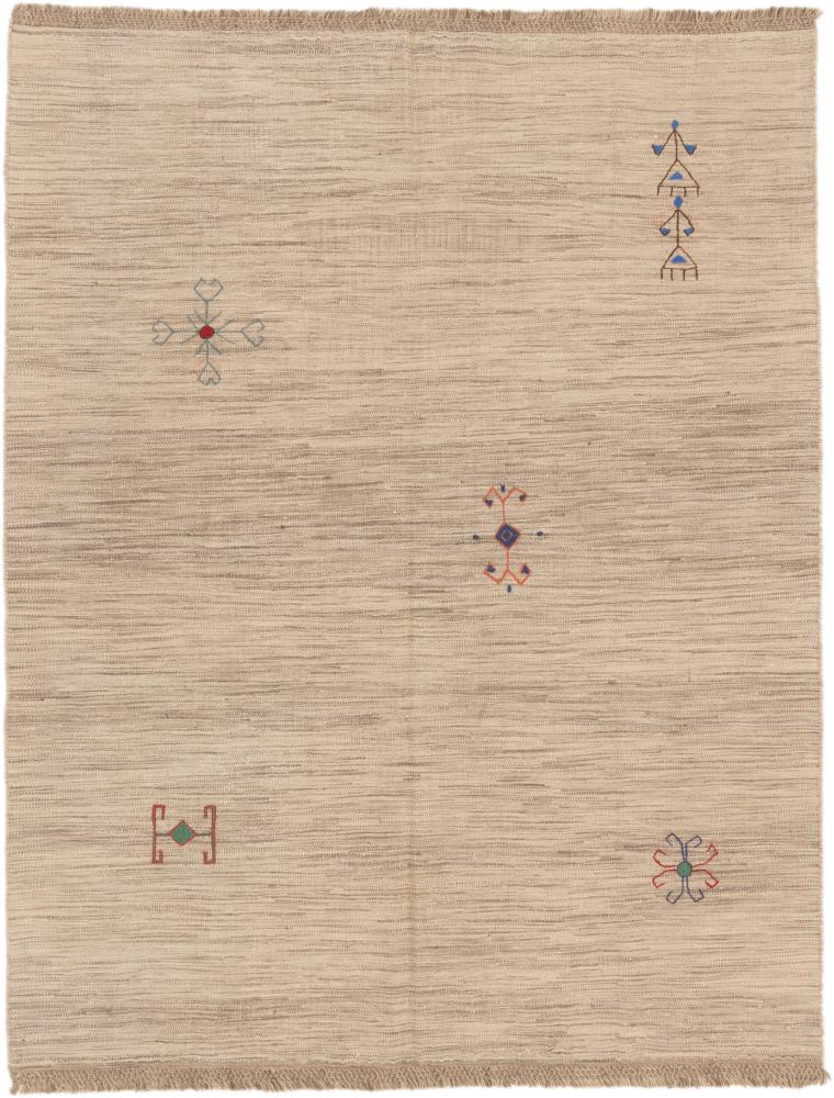 Tapete afegão Kilim Afegão Design 199x155 199x155, Tapete persa Tecido à mão