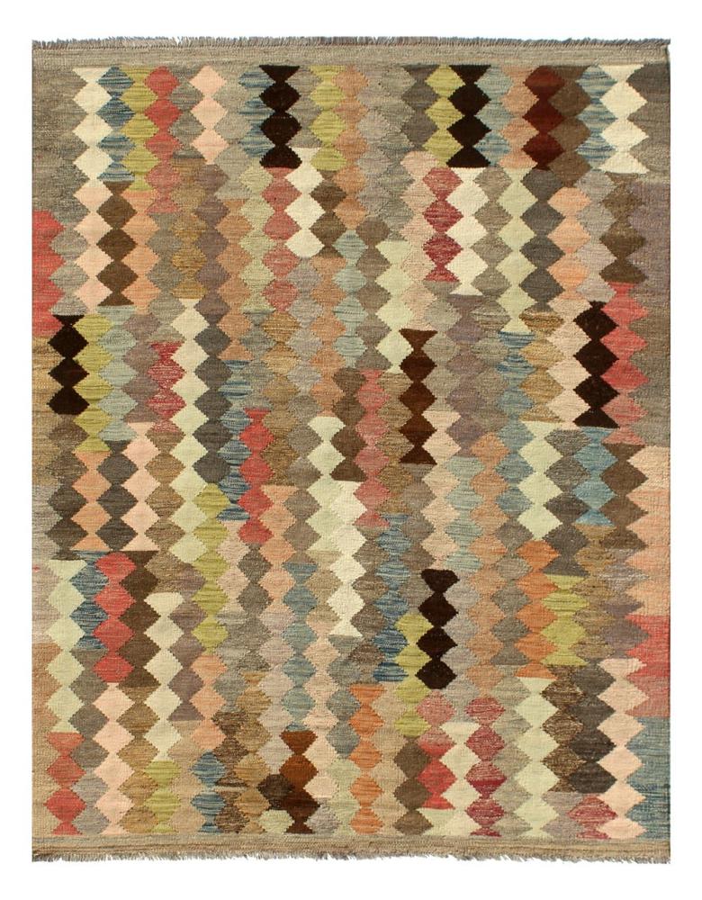 Afghan rug Kilim Afghan Heritage 6'9"x4'11" 6'9"x4'11", Persian Rug Woven by hand