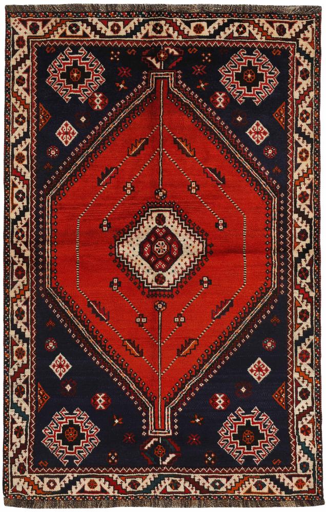 Perzisch tapijt Shiraz 244x157 244x157, Perzisch tapijt Handgeknoopte