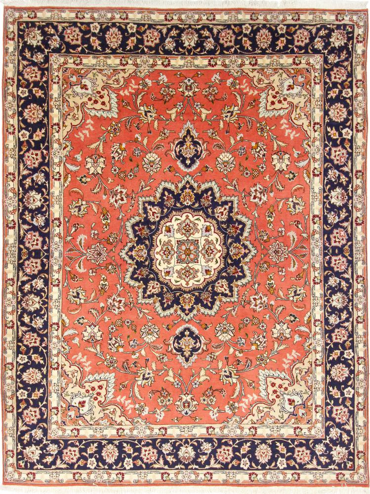 Tapete persa Tabriz 40Raj 271x209 271x209, Tapete persa Atado à mão