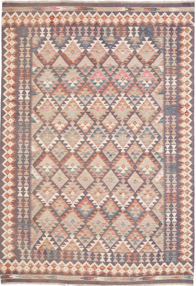 Afghanischer Teppich Kelim Afghan 242x170 242x170, Perserteppich Handgewebt