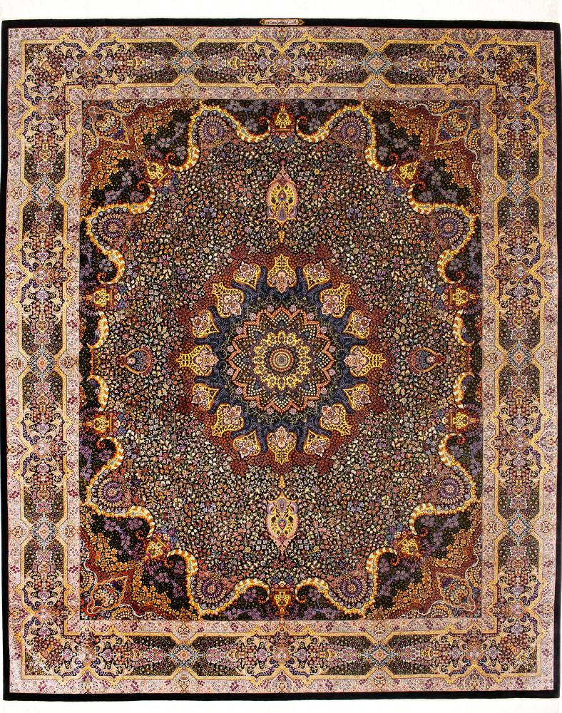 Persian Rug Qum Silk Ahmadi 306x249 306x249, Persian Rug Knotted by hand