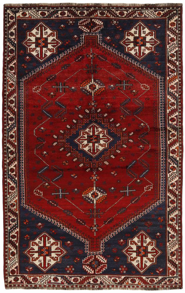 Perzisch tapijt Shiraz 256x163 256x163, Perzisch tapijt Handgeknoopte