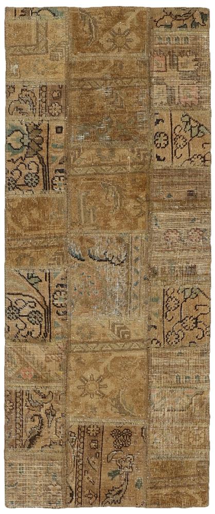 Persian Rug Patchwork 149x59 149x59, Persian Rug Knotted by hand