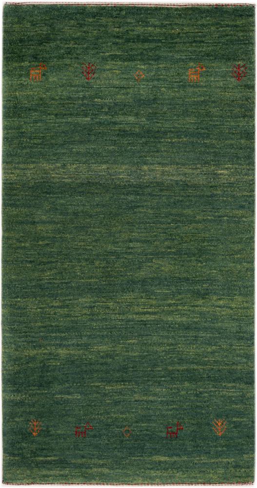 Tapete persa Persa Gabbeh Kashkuli Banafsheh 134x71 134x71, Tapete persa Atado à mão