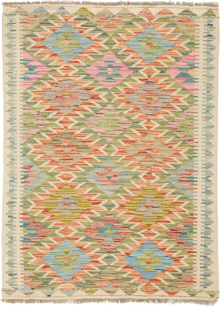 Afghanischer Teppich Kelim Afghan 111x84 111x84, Perserteppich Handgewebt