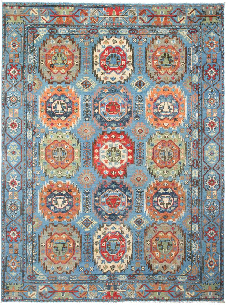 Afghan rug Kazak Limited 231x171 231x171, Persian Rug Knotted by hand