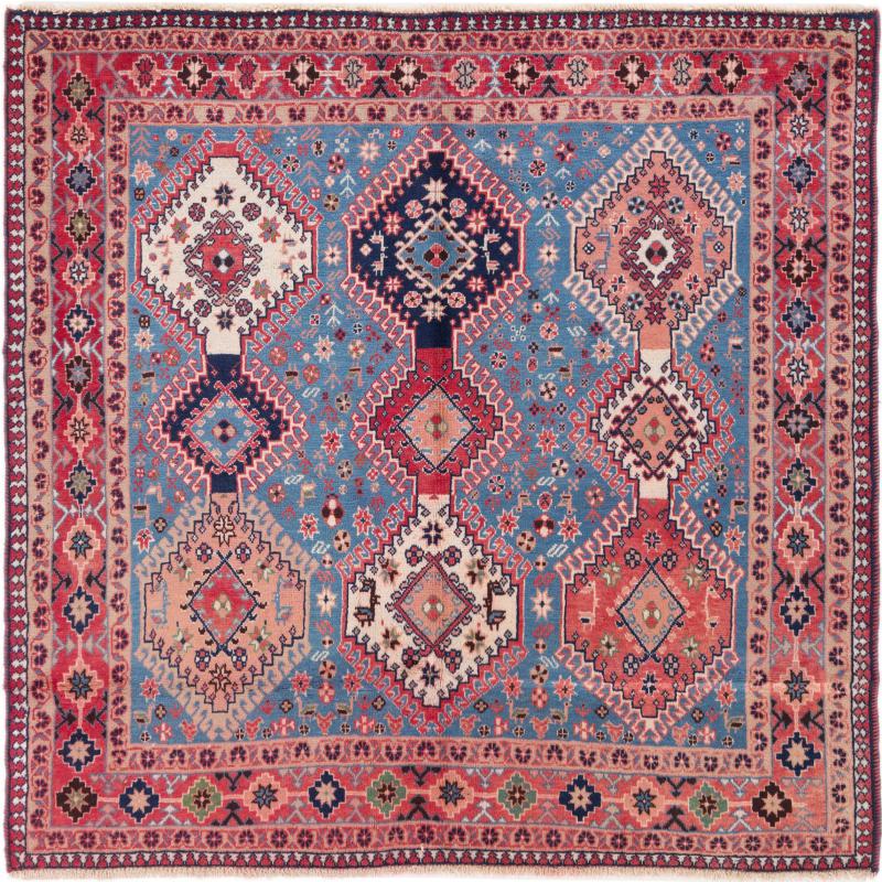 Persian Rug Yalameh 152x152 152x152, Persian Rug Knotted by hand