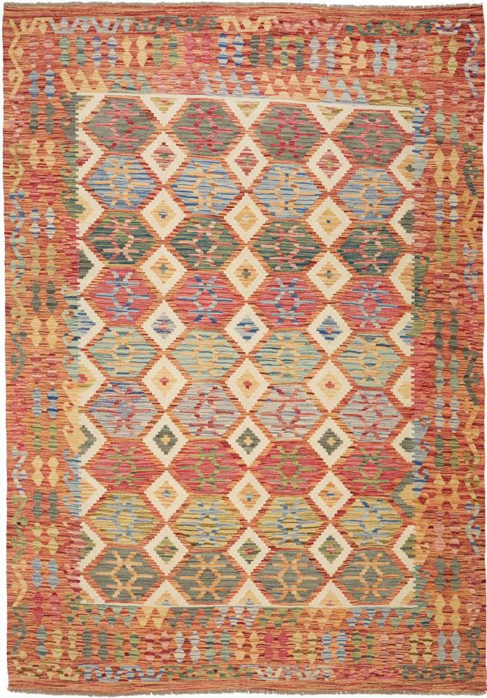 Tapete afegão Kilim Afegão 298x210 298x210, Tapete persa Tecido à mão