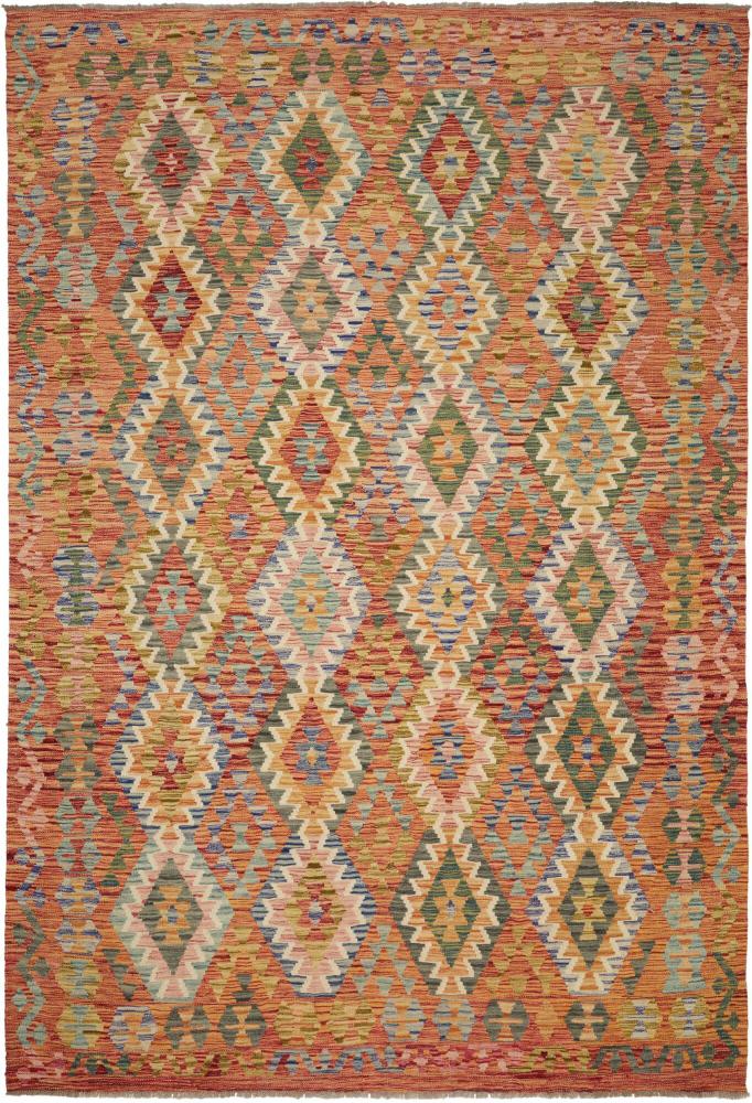 Tapete afegão Kilim Afegão 304x206 304x206, Tapete persa Tecido à mão